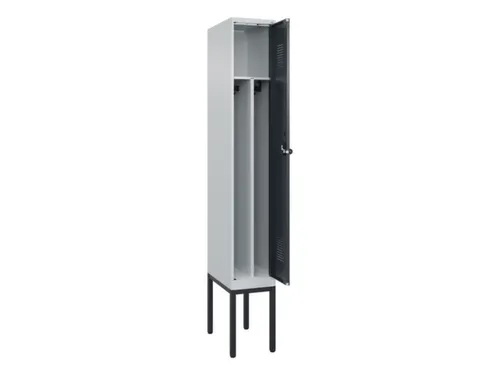 locker voor scheiding van kleding,HxBxD 2120x300x500mm,1vak