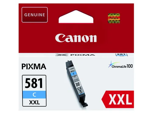Inktcartridge Canon CLI-581XXL Cyaan EHC