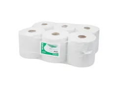 Euro Products P53520 Midi Poetspapier Recycled 1-laags 300 Meter 6 Rol