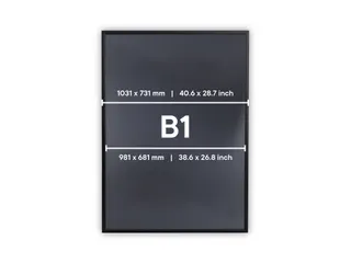 Kliklijst Europel Economy B1 25Mm Zwart - 4