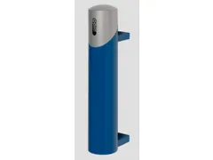 Wandasbak 1.4 liter 510x100mm Ral5010 Blauw Zilverkleurig
