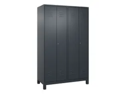 locker voor scheiding van kleding,HxBxD 1950x1200x500mm,4vak