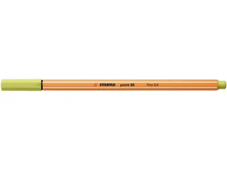Fineliner STABILO point 88/67 fijn mosterd - 1