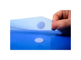 Geperforeerde Tas PP klittenband PP A4 Assorti - 5