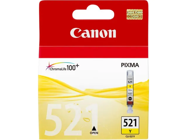 Canon CLI-521Y Geel-inktcartridge nr. 521