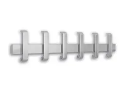 Veilige Wandkapstok 190x 950x 80mm 6 Hoeden- En 12 Jashaken Staal