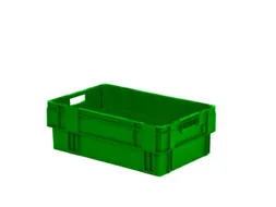Euronorm Draaistapelbak Pp Hxlxb 210X600X400Mm 38L Groen