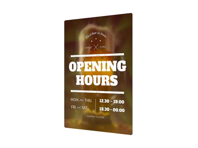 Outdoor Wandpaneel met eigen print 100x140cm BOND 3 mm