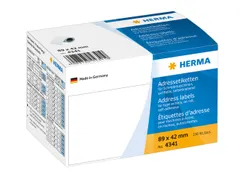 HERMA 4341 Adresetiketten voor Schrijfmachines op rol 89x42mm 250 stuk