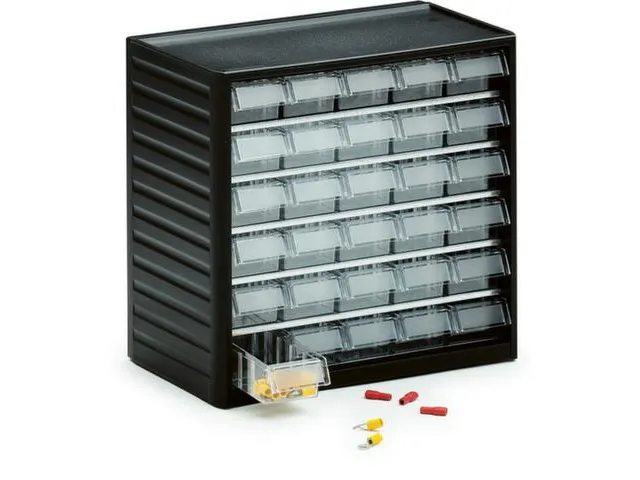 Bloc tiroirs pour support blocs tiroirs corps en PP HxlxP 290x310x180m
