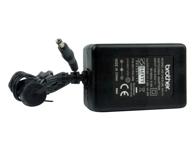Adapter Brother P-touch AD-24ES zwart