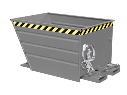 kiepbak,HxLxB 890x1440x800mm,0,7m³,draagverm. 1000kg,RAL7005