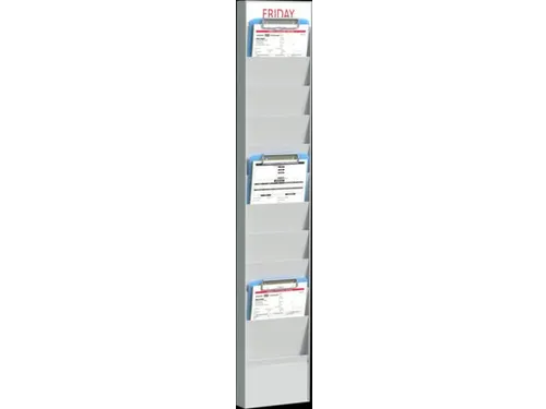 kantoorplanner,aanbouwmodule,10vakken,HxBxD 976x179x44mm