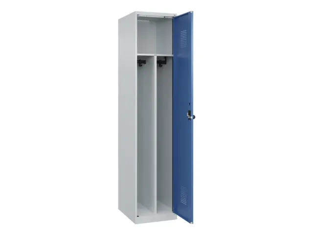 locker voor scheiding van kleding,HxBxD 1850x400x500mm,1vak