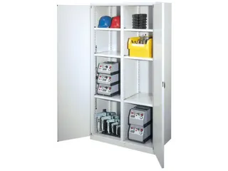 zwaarlastkast met openslaande deuren,HxBxD 1950x1000x600mm - 1