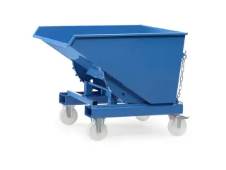 Kantelbakken 6120a Ral5007 2500kg 1200 liter Aftapkraan - 4