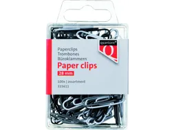 Paperclip Quantore blister 28mm assorti