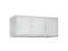 opzetkast,v. locker,3vak.,vak B 400mm,HxBxD 500x1200x500mm