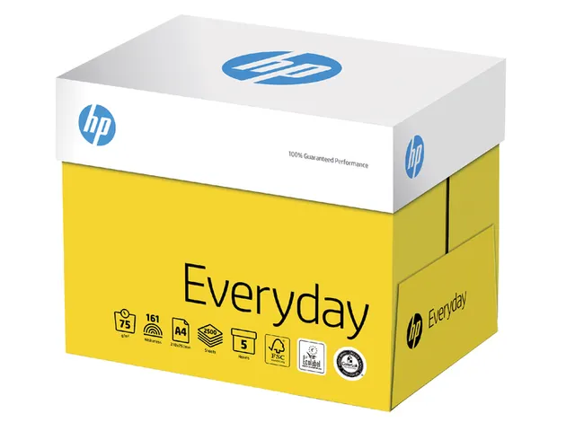 Kopieerpapier Hp Everyday A4 75 Gram Wit Halve Pallet