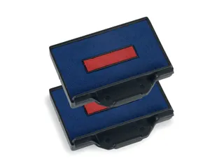 Stempelkussen Trodat Professional 6/53/2 2 stuks blauw en rood - 1