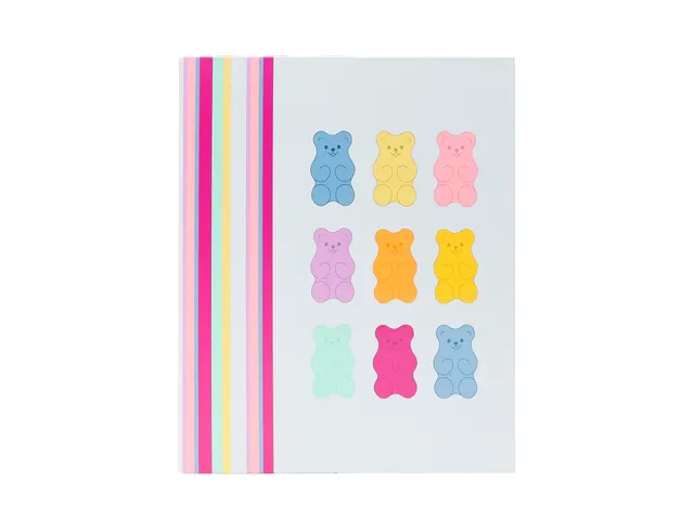 Ringband B'LOG SWEET CANDY A4 2r d-25mm krimp a 2stuks 2 motieven