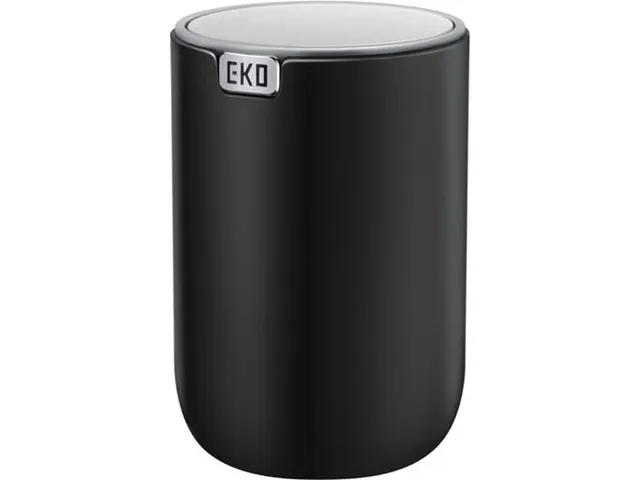 Tafelafvalbak EKO Fandy 2 met Swing deksel 1.5 liter Zwart