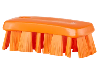 Vikan 3891-7 UST Kleine Werkborstel Harde vezel 176mm Oranje - 1