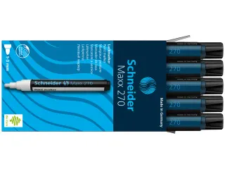 Lakmarker Schneider Maxx 270 1-3 mm zwart - 9