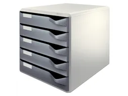 Ladenbox Leitz 5280 5 Laden Grijs