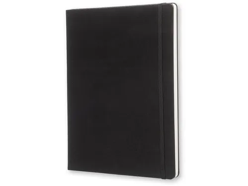Notitieboek Moleskine XL 190x250mm blanco hard cover zwart