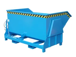 Kiepbak 1070x1950x1430mm 1 5cm³ 322kg 3000kg Ral 5012