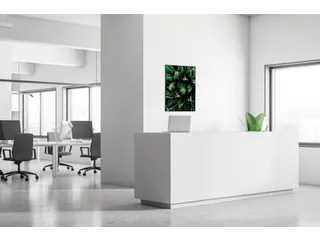 Wanddecoratie Textiel Set A2 Cactus Groen - 4