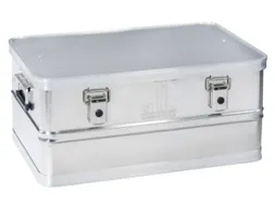 Aluminium transportbox,HxLxB 270x590x390mm,wanden gesloten