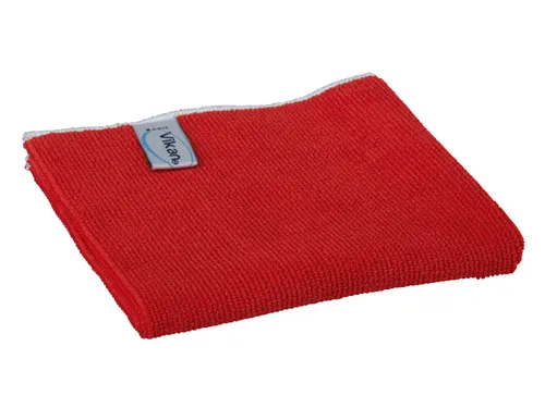Microvezeldoek Vikan Basic 32x32cm rood