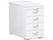 Caisson Fixe Hxlxp 720X430X800Mm 1Tiroir Plumier Décor Plateau Blanc