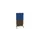 scheidingswand,HxB 1545x800mm,NV bruin hickory,BN6016-blauw