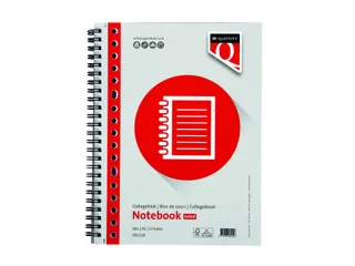 Collegeblok Quantore A5 lijn 17-gaats 80vel 70 gram - 1