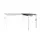 Bureau Linesto N4 aanbouwtafel 120x60cm logan eiken 25mm wit