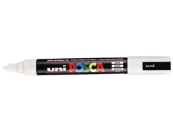 Verfstift Posca PC5M Medium Punt 1,8-2,5mm Wit