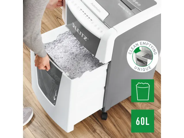 Papiervernietiger Leitz IQ Auto+ Office 300 P-4 snippers 4x28mm