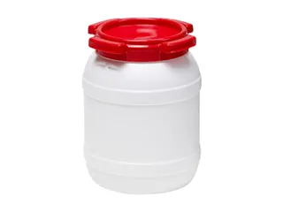 Dekselvat Met Grote Vulopening 198x266mm Inhoud 6 liter Ø 136mm - 1