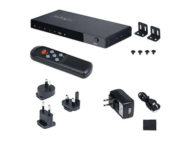 4-Port 8K HDMI Switch, HDMI 2.1 Switcher 4K
