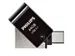 USB stick 3.1 Philips 2in1 USB-A 64GB zwart