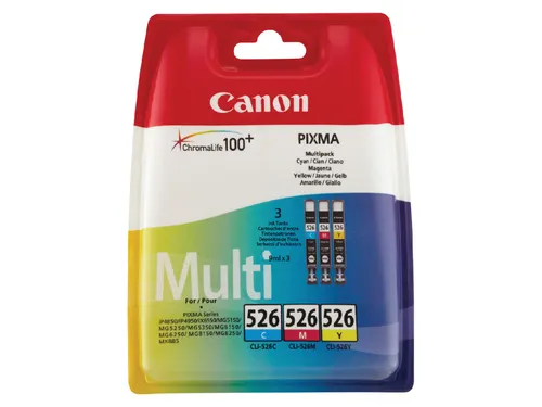 Canon CLI-526 Multipack Inktcartridge 3 Kleuren Origineel
