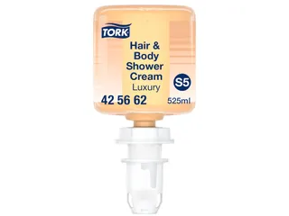 Tork 425662 Luxe Hair & Body Mini Douchezeep Premium S5 525ml Geel - 1