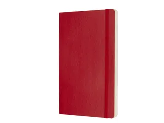 Notitieboek Moleskine large 130x210mm lijn soft cover scarlet red - 2