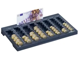Geldsorteerbak Durable 178058 euroboard L 324x34x190mm