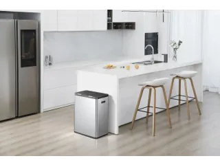 Essential Touch Recycler 2 Afvalemmer 30+30 liter Mat RVS - 7