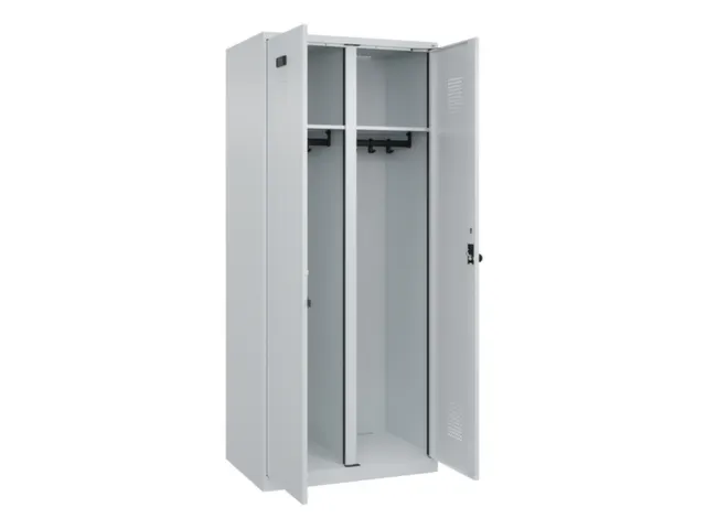 locker voor scheiding van kleding,HxBxD 1850x800x500mm,2vak