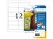HERMA 4595 Weerbestendige Inkjet-etiket A4 97x42,3mm Wit 120 stuks
